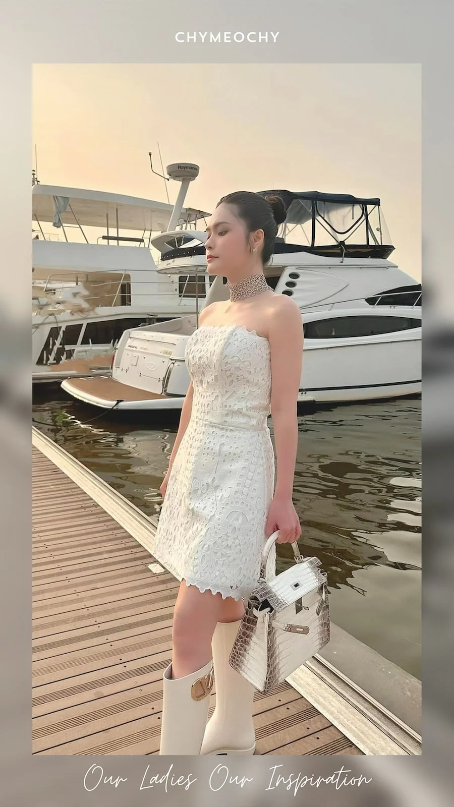 Gorgeous Doan Di Bang In A Corset Dress 8 CHYMEOCHY Gorgeous Doan Di Bang In A Corset Dress 7