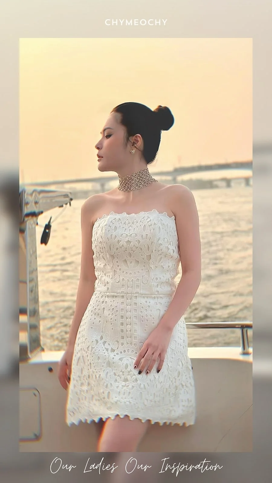 Gorgeous Doan Di Bang In A Corset Dress 5 CHYMEOCHY Gorgeous Doan Di Bang In A Corset Dress 4