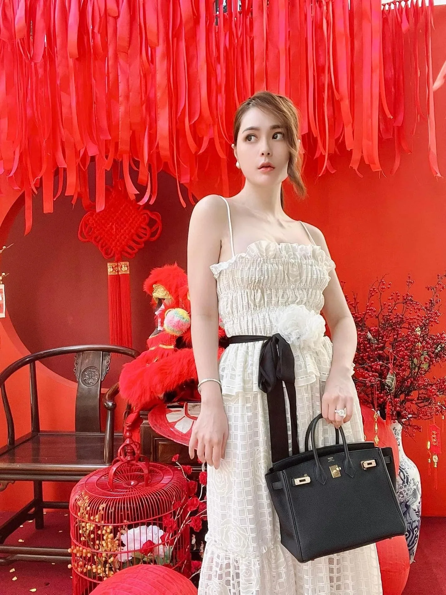 Doan Di Bang Shines Brightly in CHYMEOCHY's Dresses 4