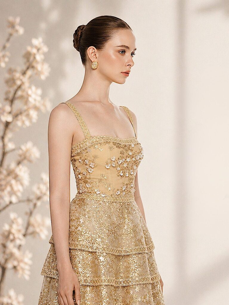 The Golden Elysian Gown