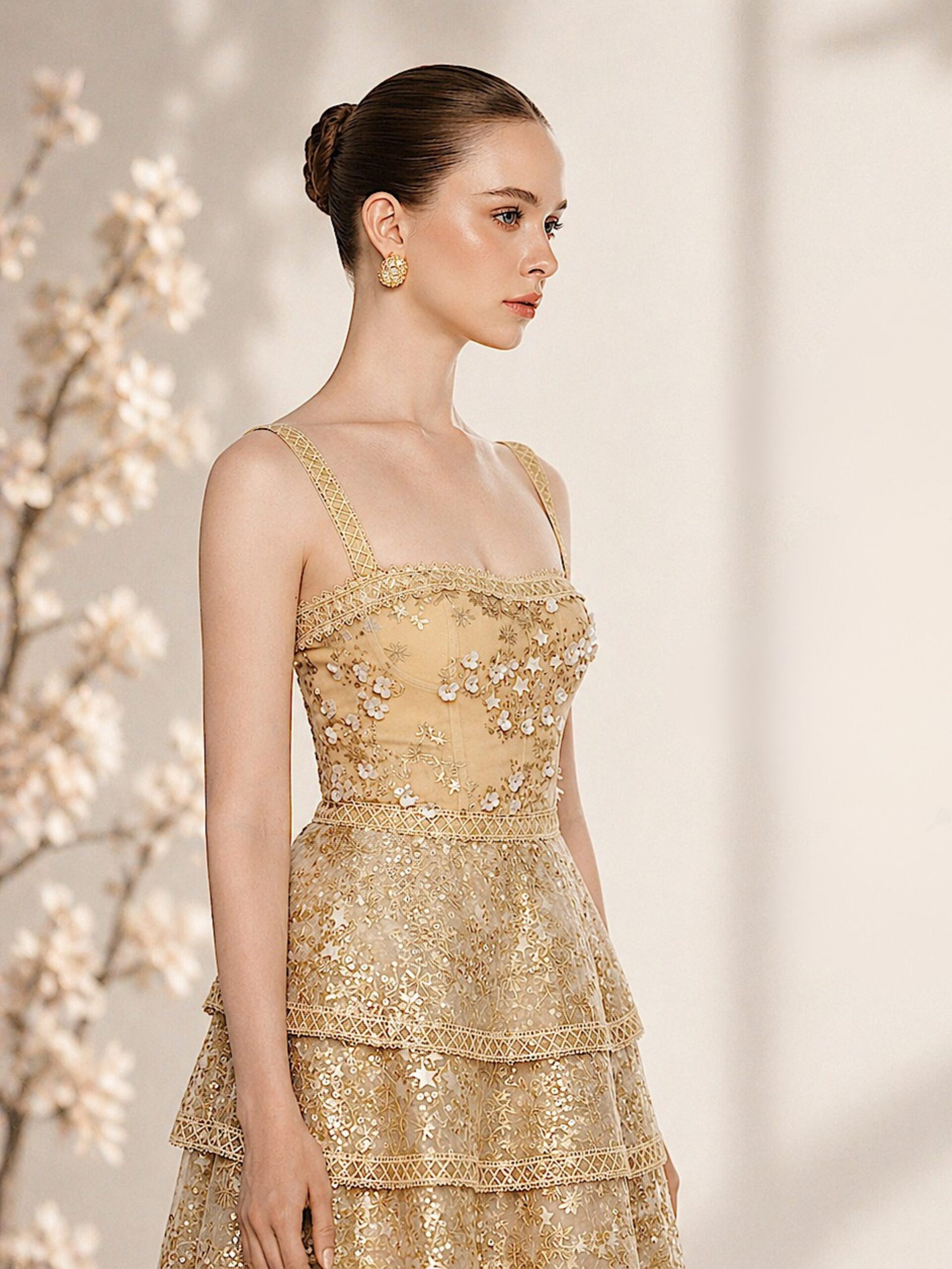 The Golden Elysian Gown
