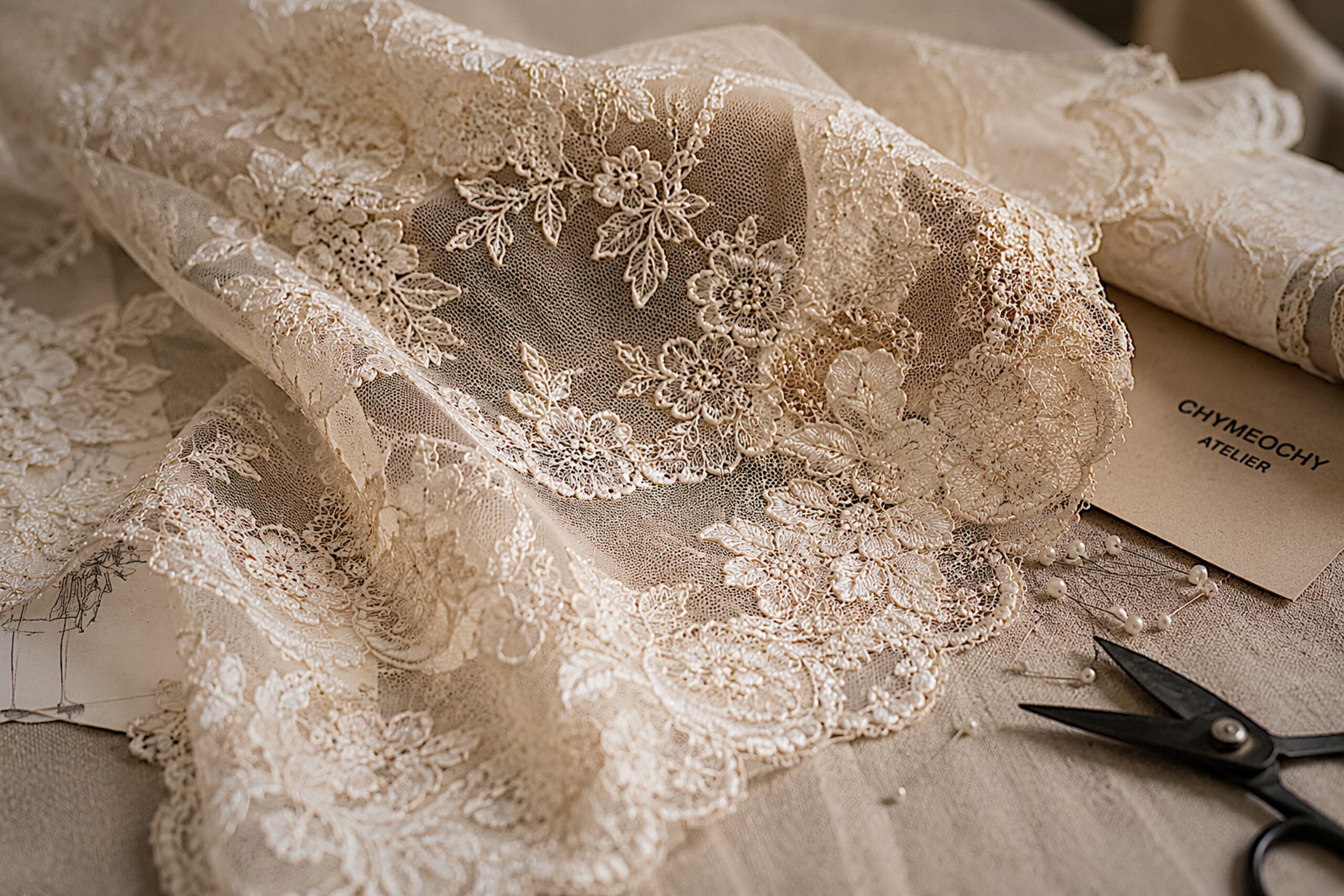 Pattern cutting in the CHYMEOCHY atelier