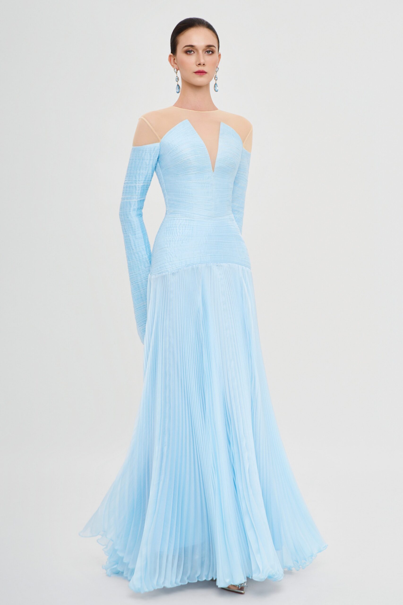 Azure Rhapsody Gown