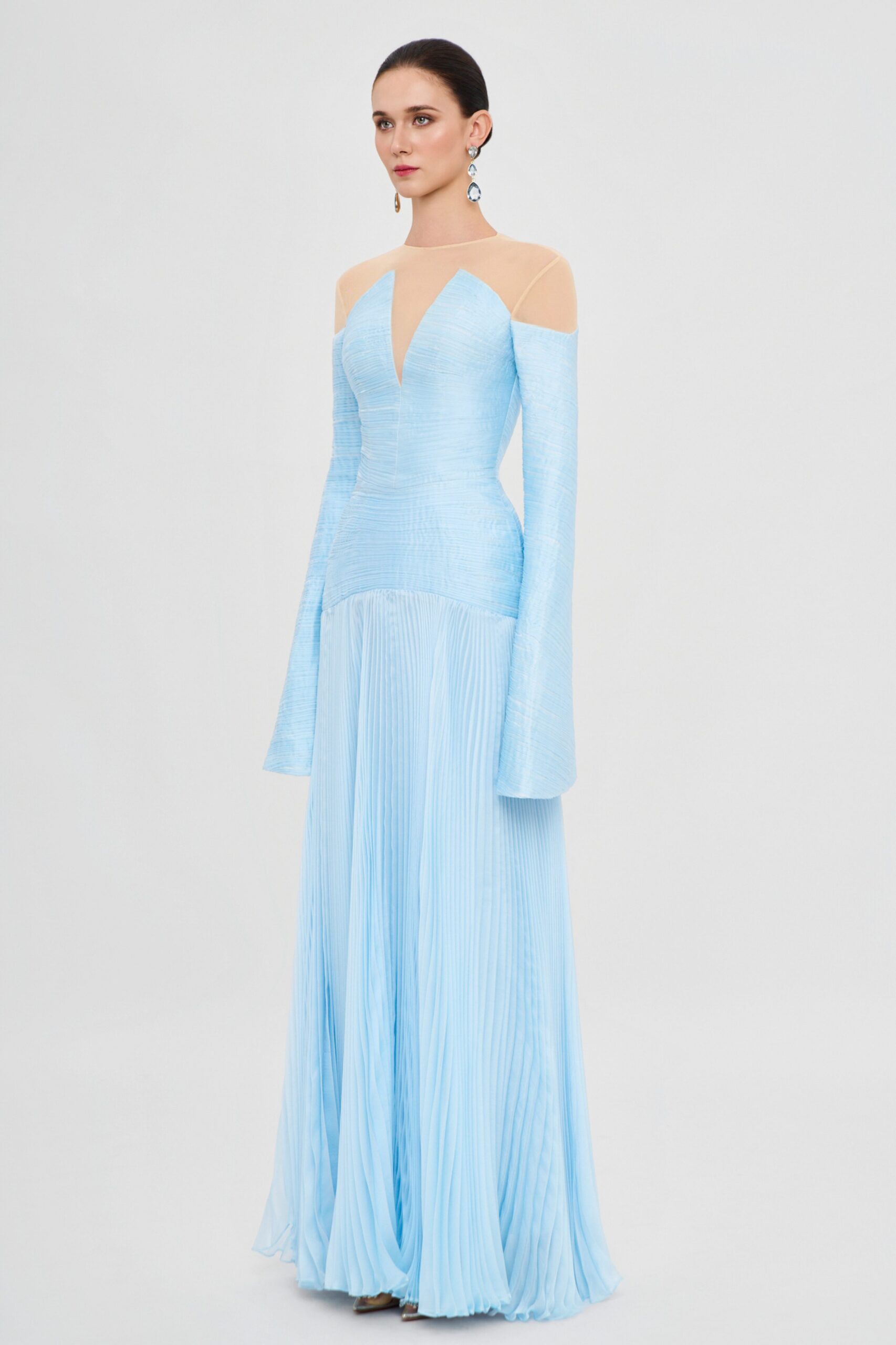 Azure Rhapsody Gown
