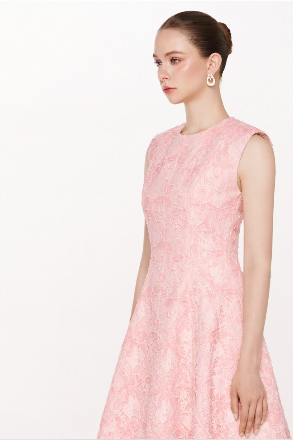 Blush Bloom Midi Dress
