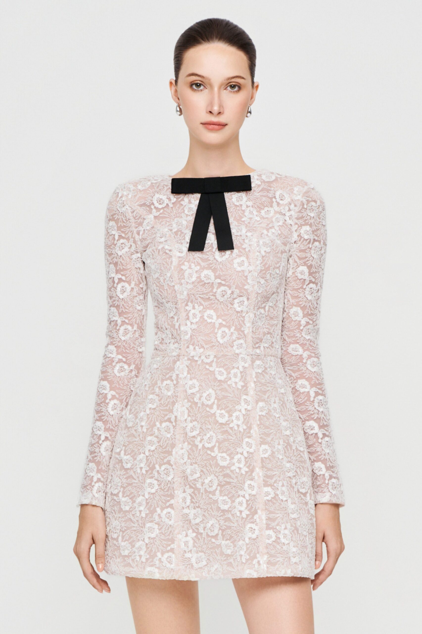Callian Lace Mini Dress