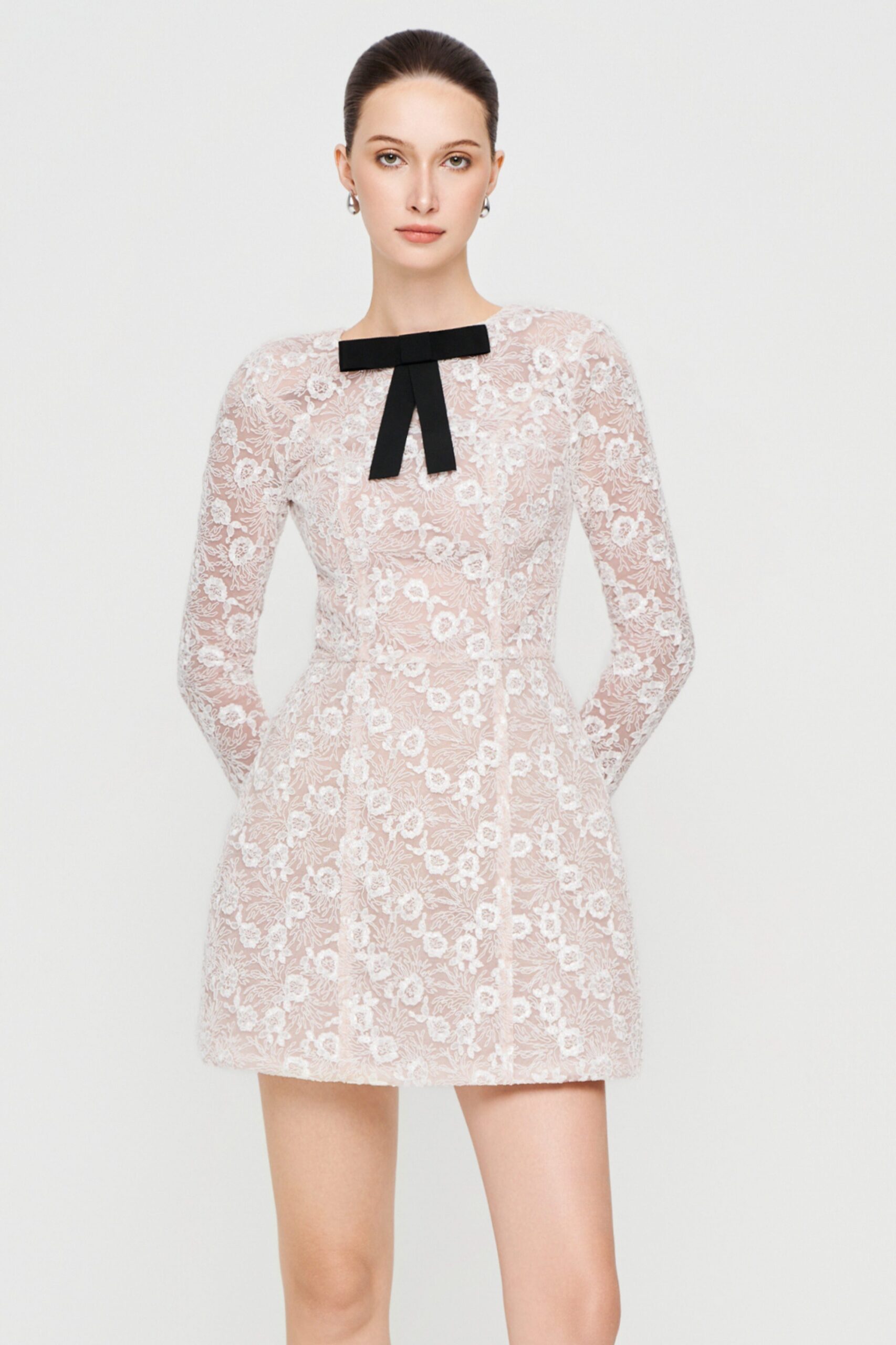 Callian Lace Mini Dress
