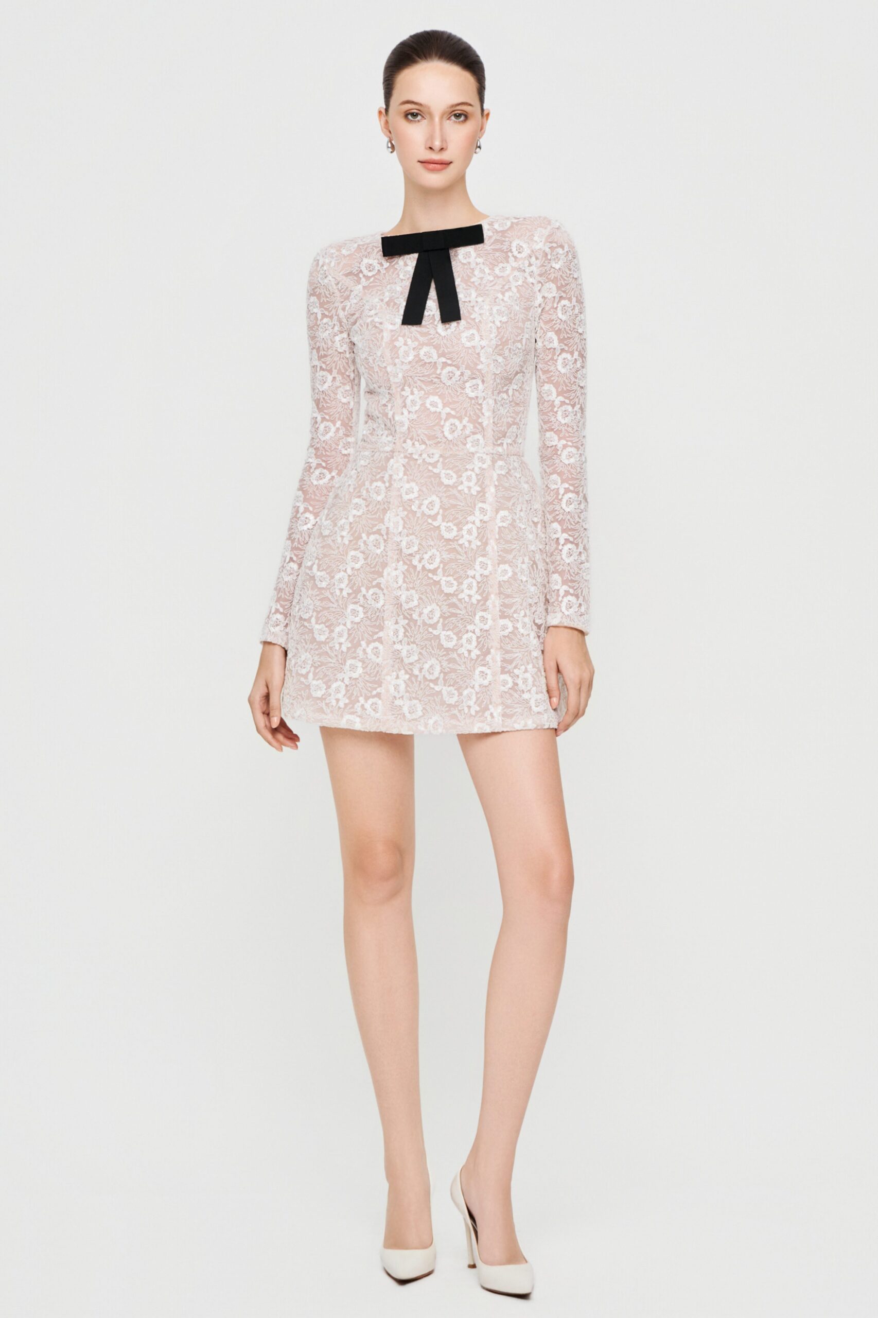 Callian Lace Mini Dress