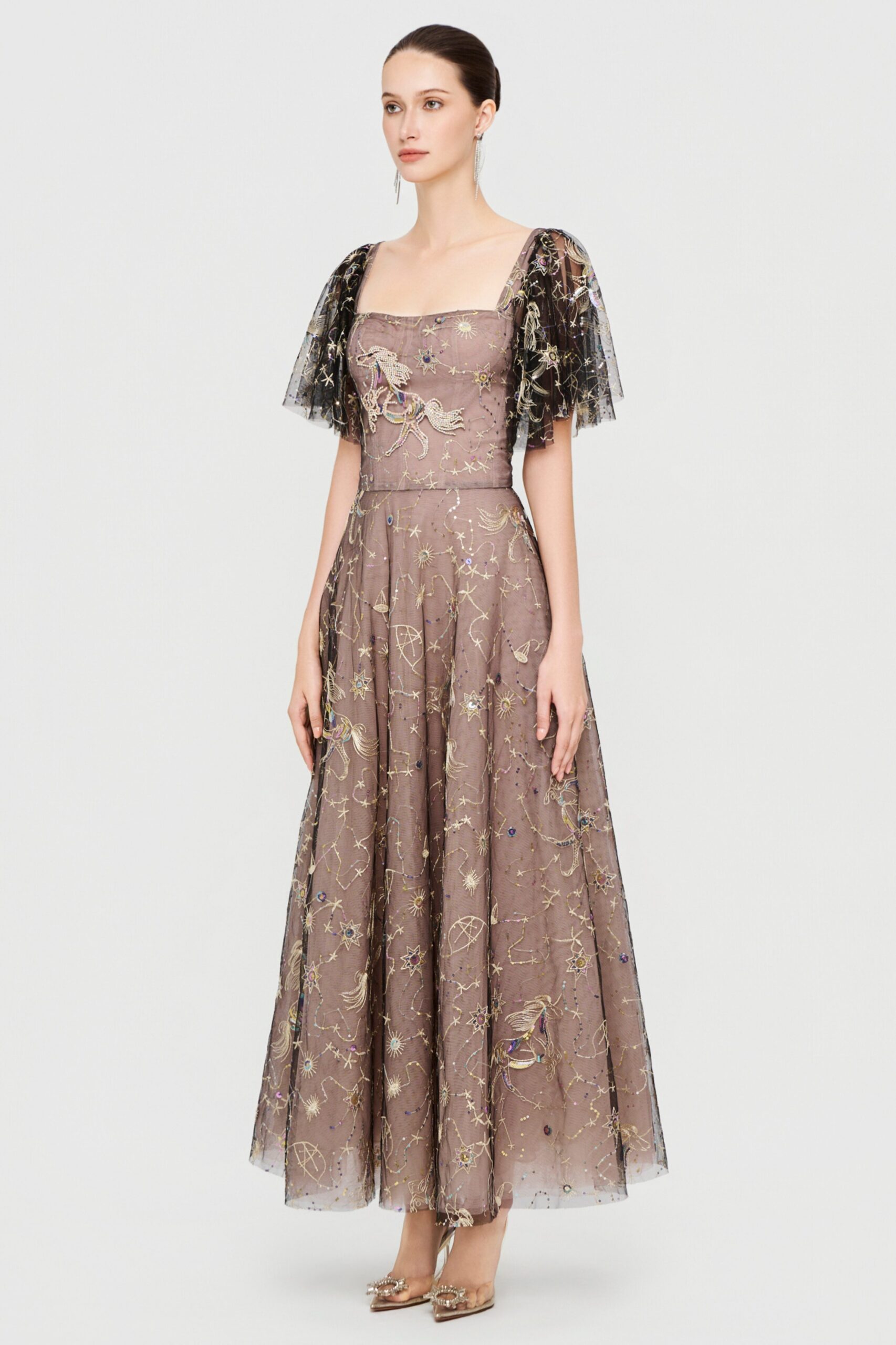 Celeste Veil Gown