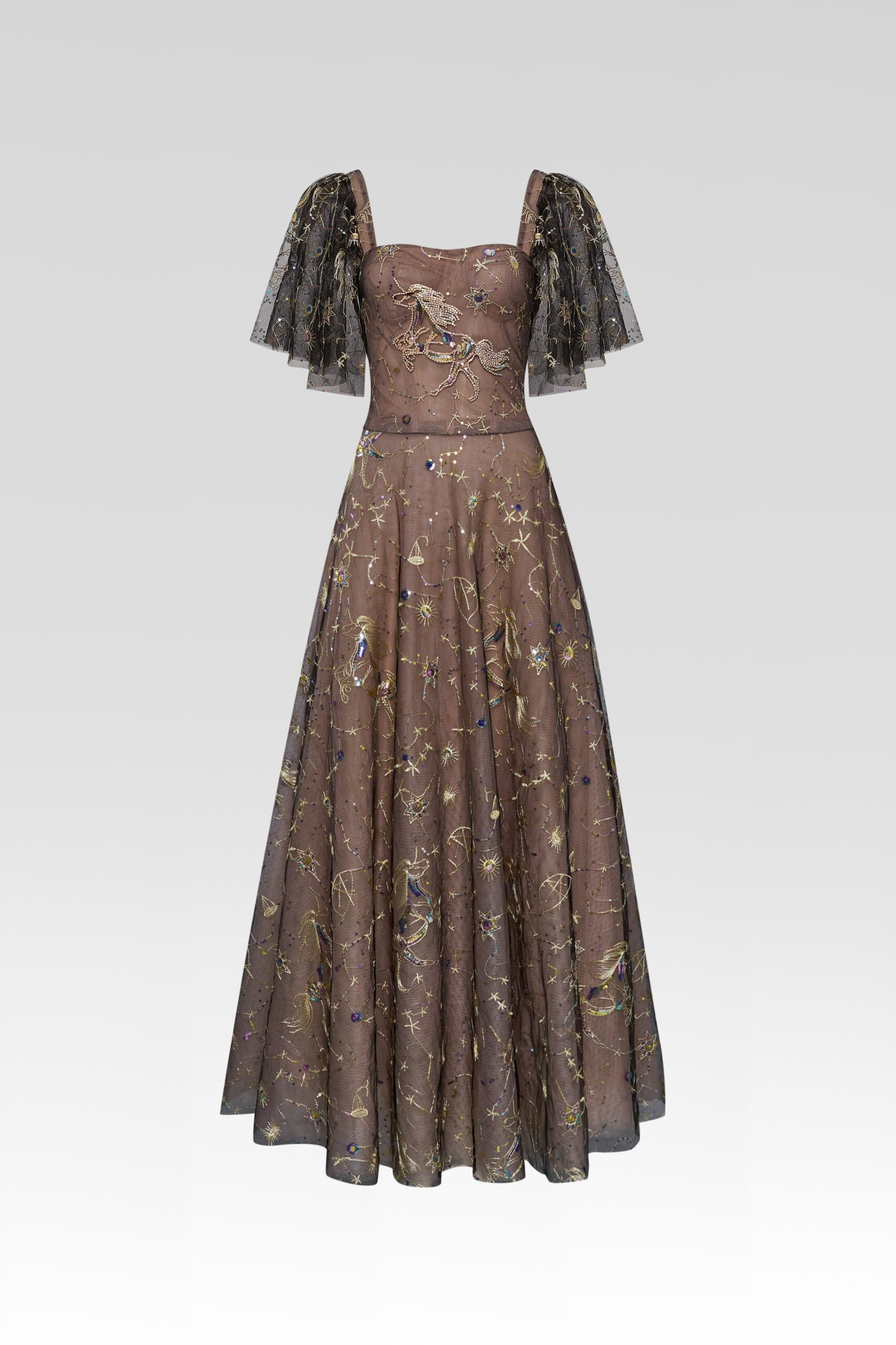 Celeste Veil Gown