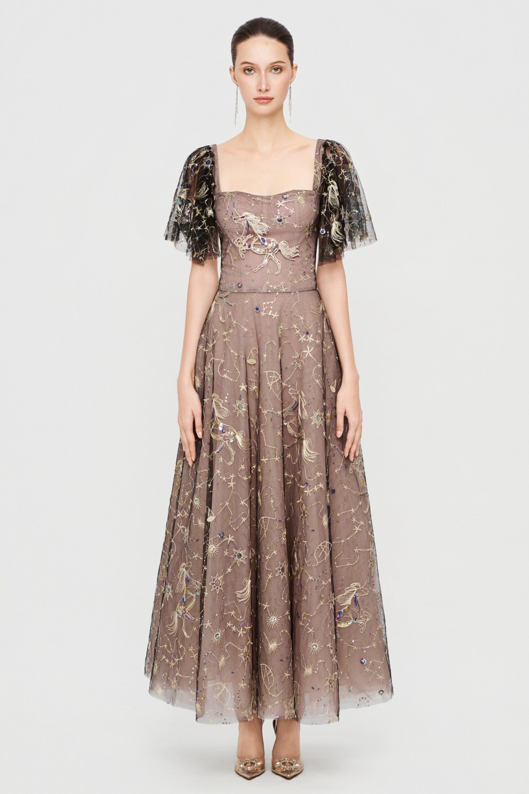 Celeste Veil Gown