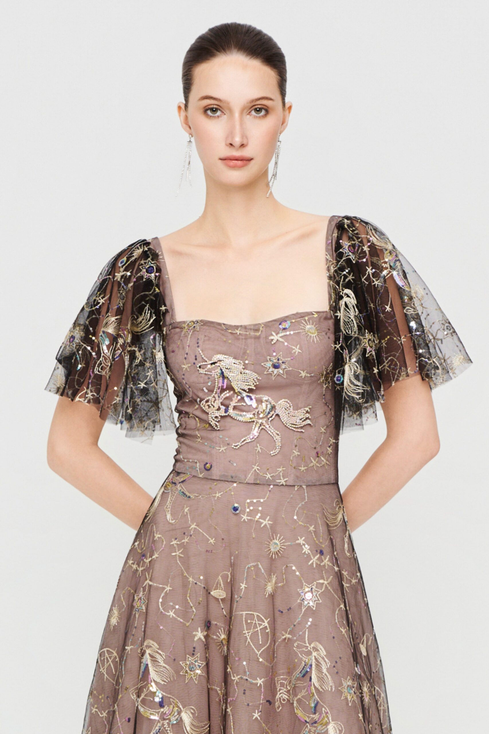 Celeste Veil Gown