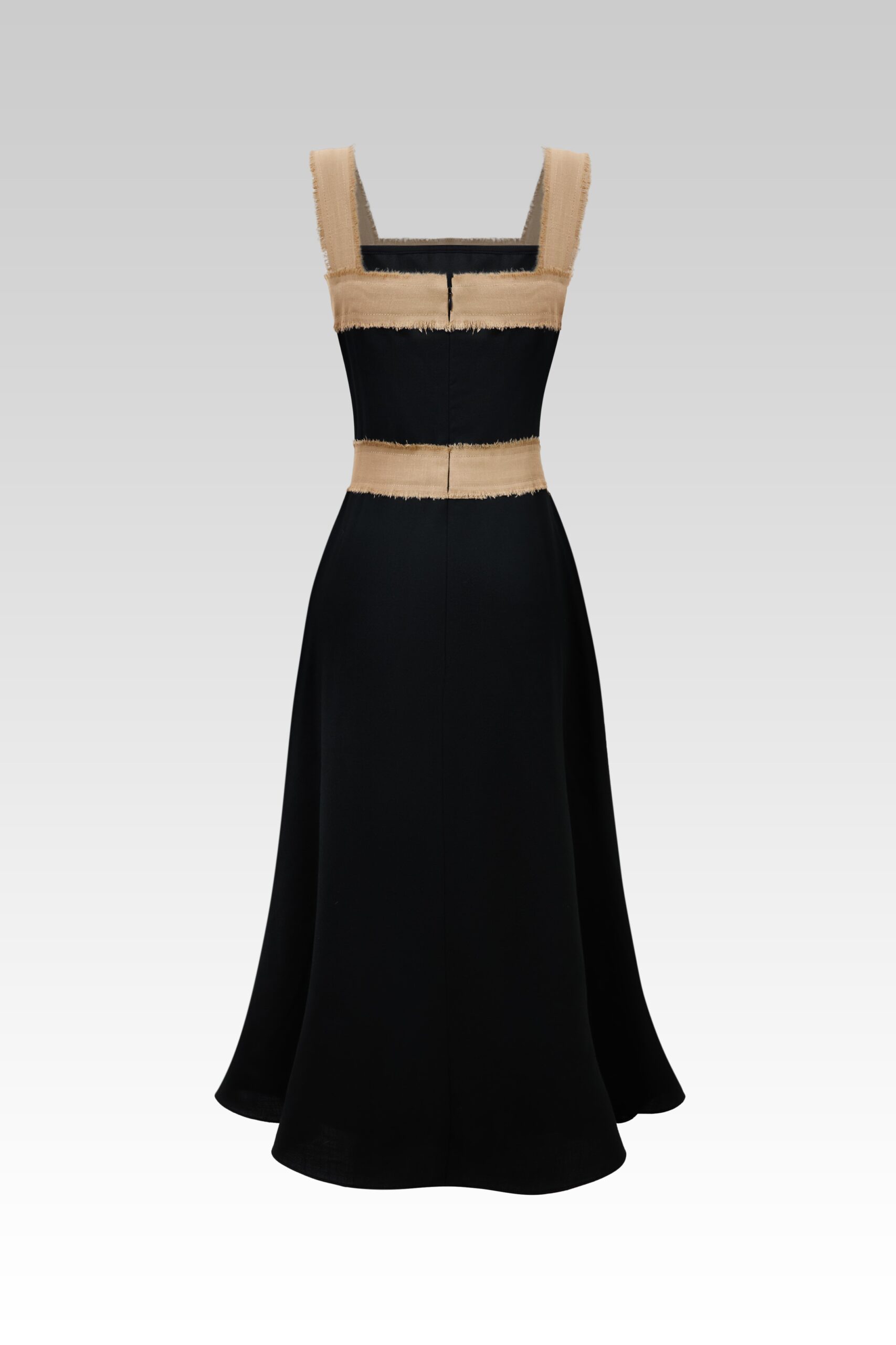 Dammia Buttoned Straight Dress