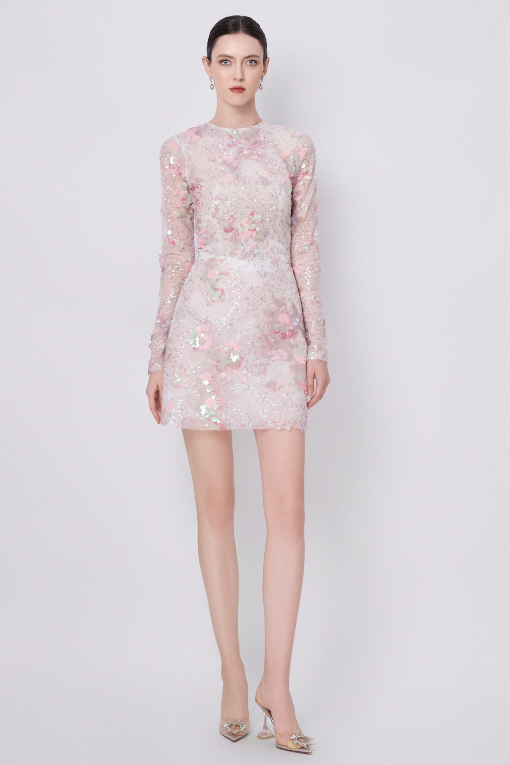 Ethereal Grace Mini Dress