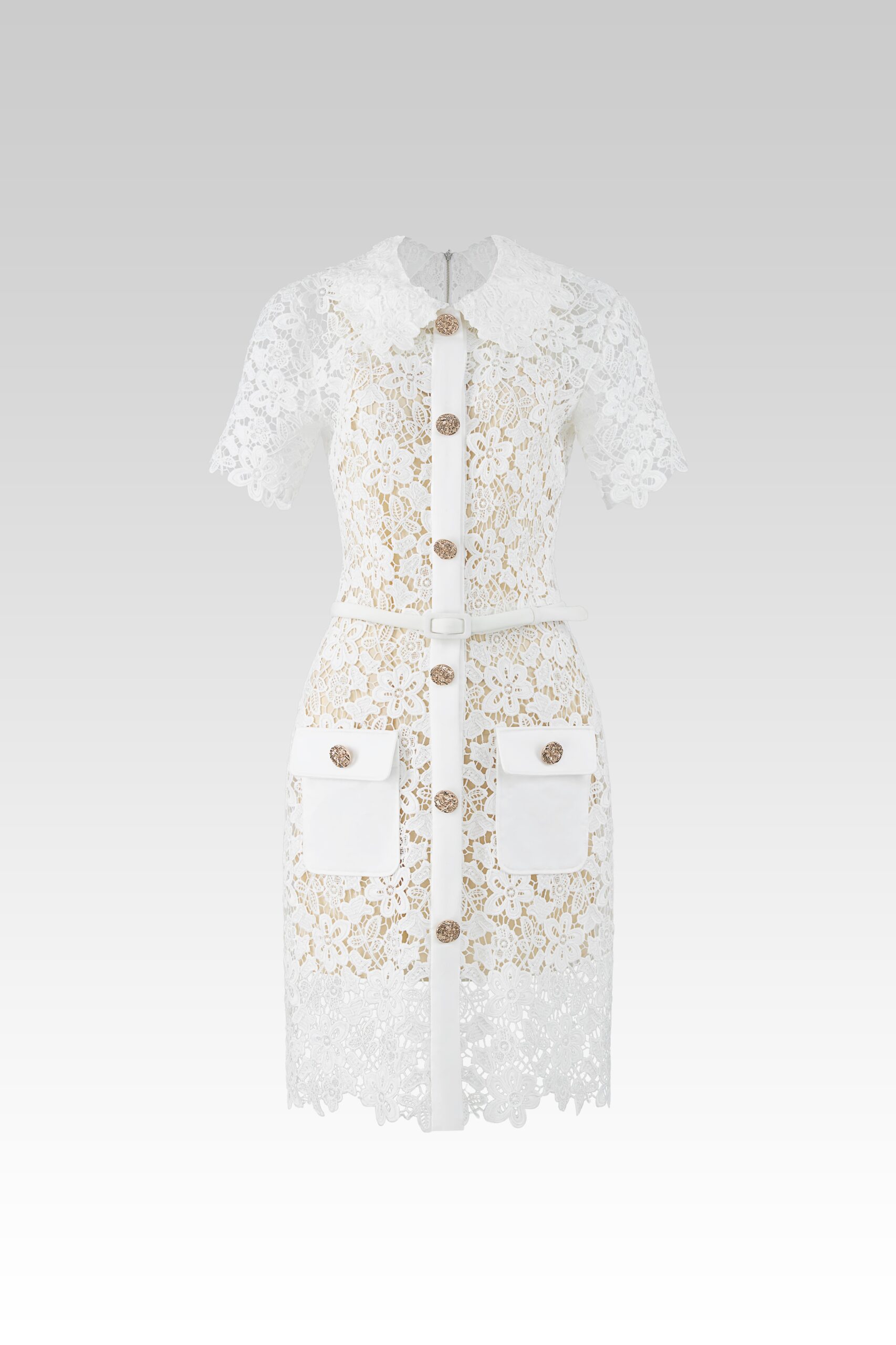 Ivory Blossom Lace Dress