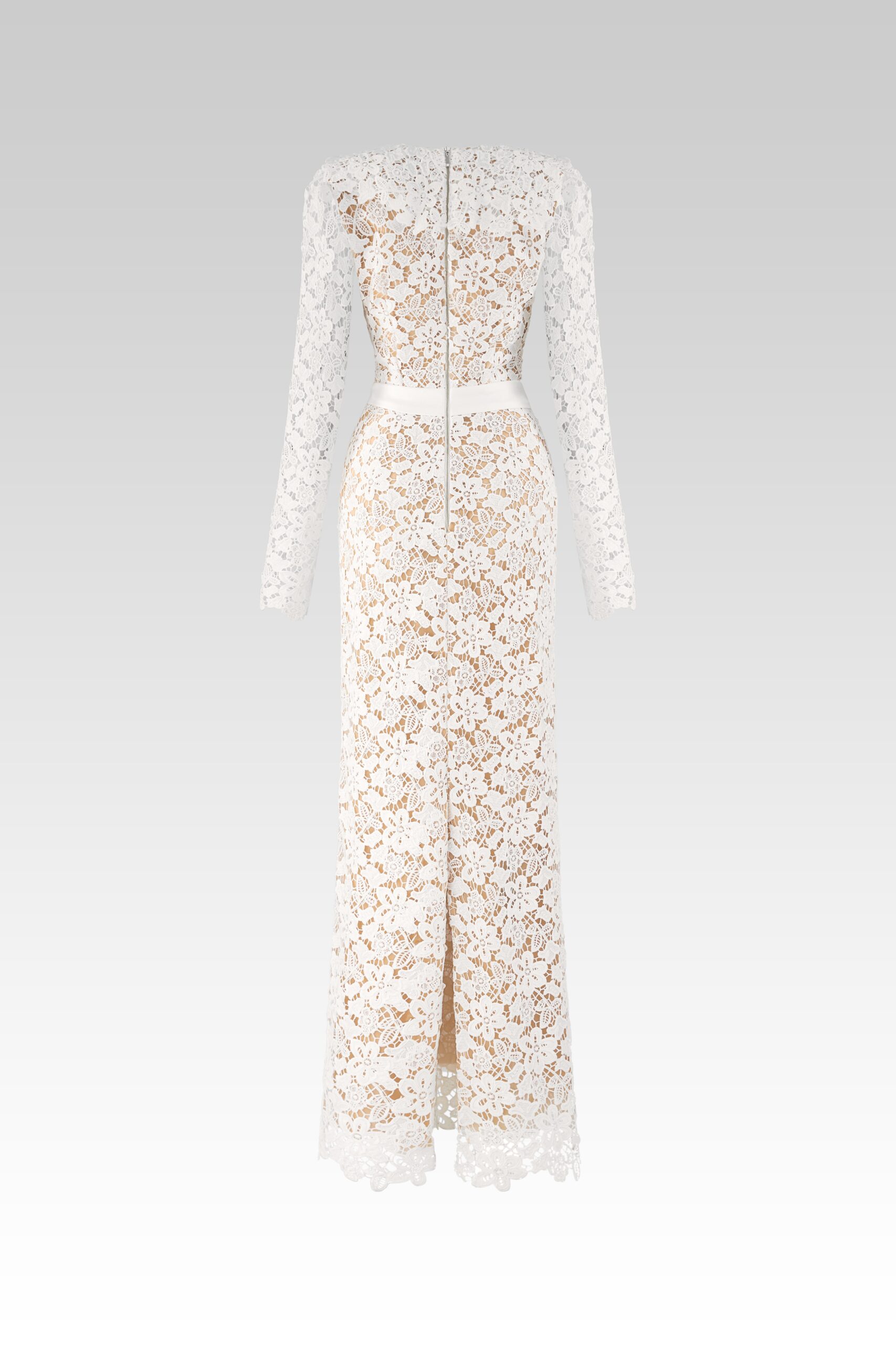 Ivory Grace Midi Dress
