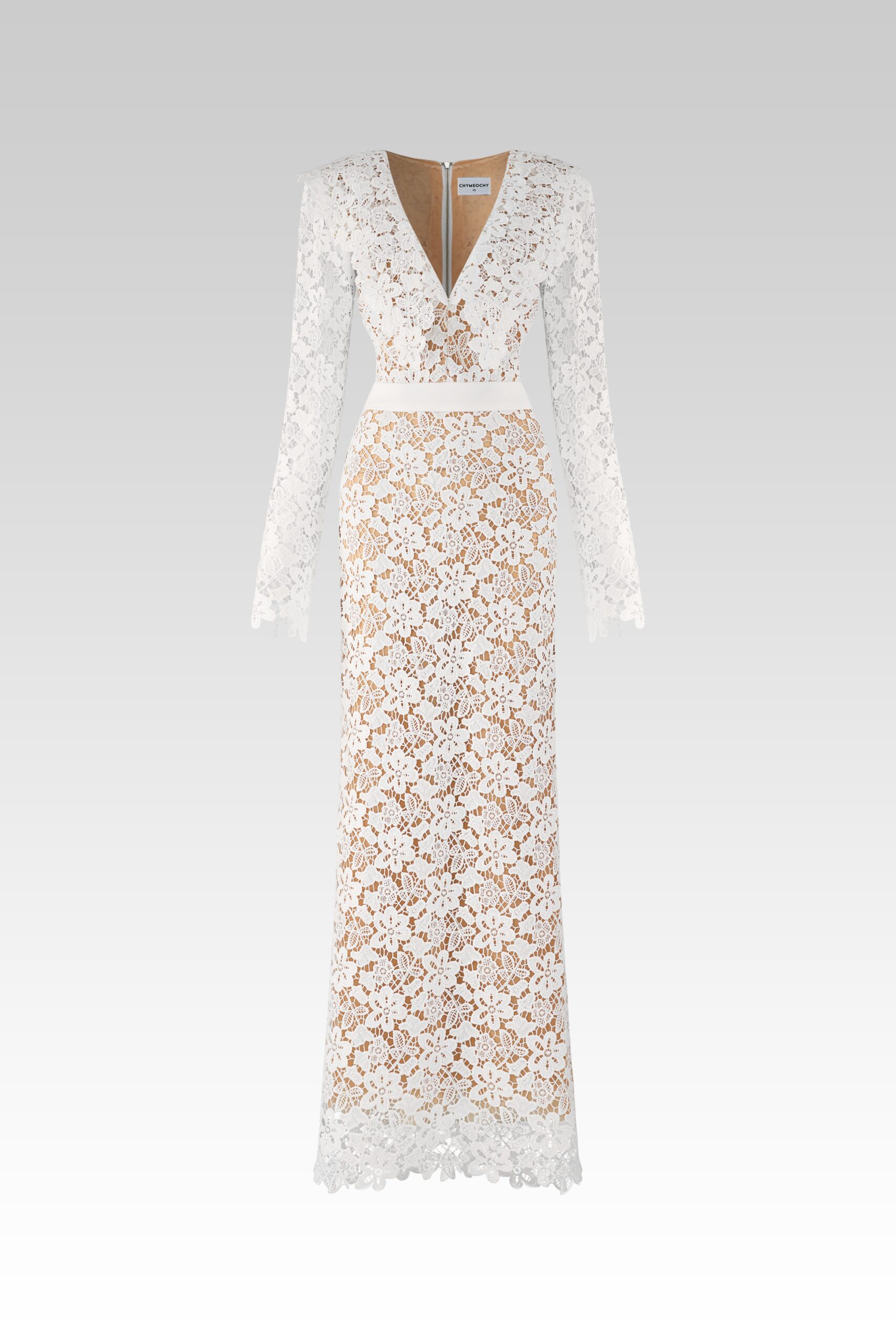 Ivory Grace Midi Dress