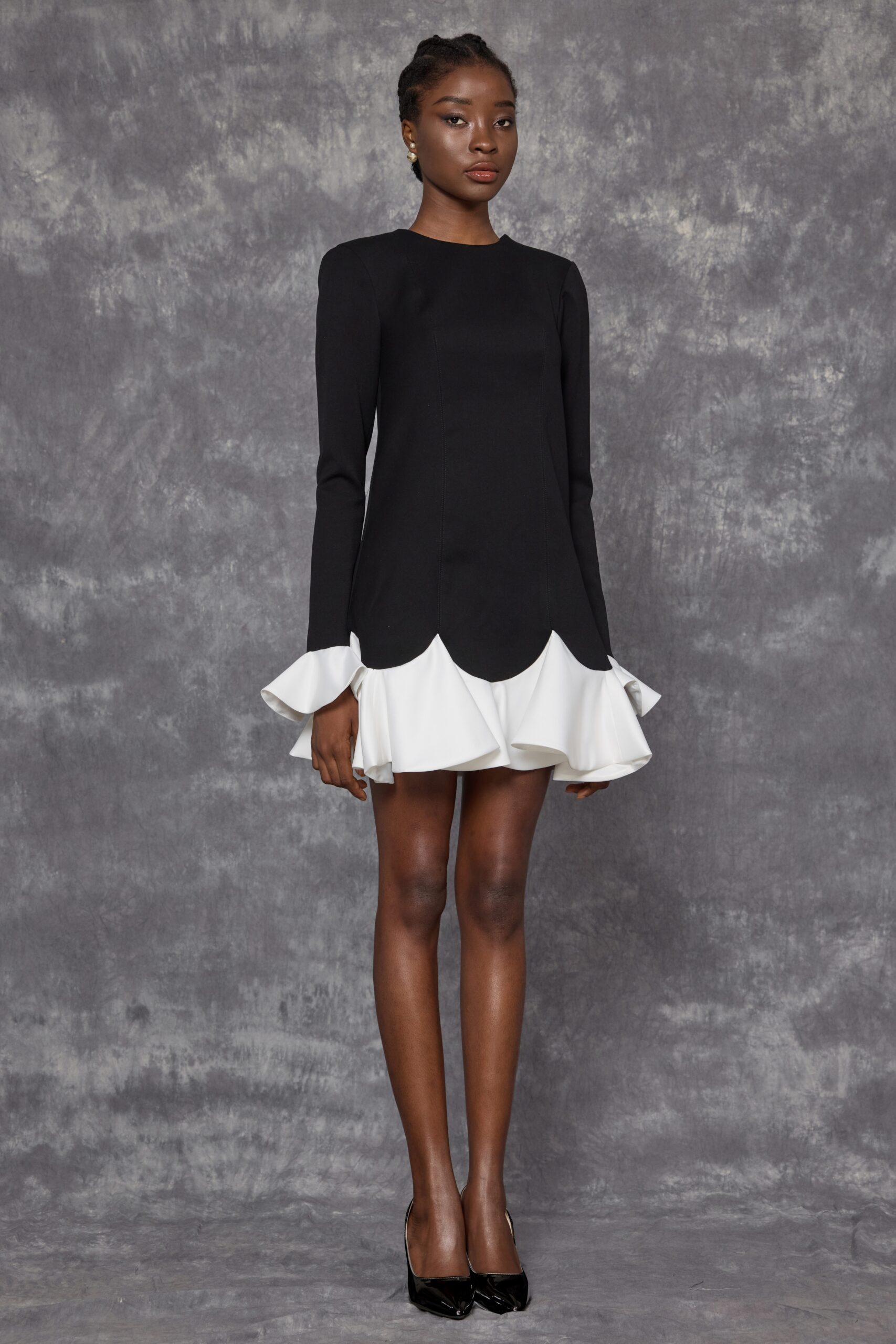 Jabott’ Mini Dress