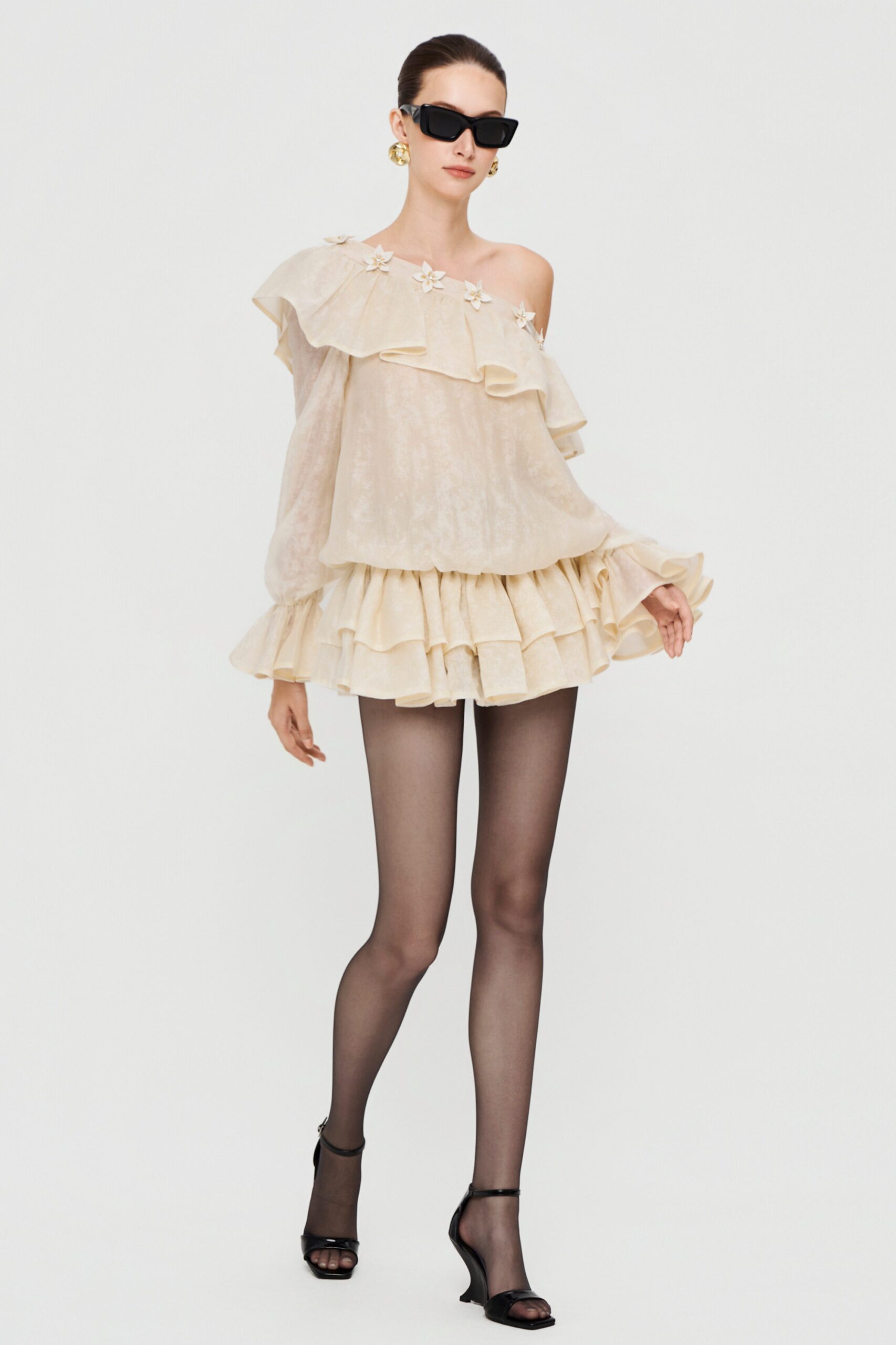 Lavallière Organza Dress