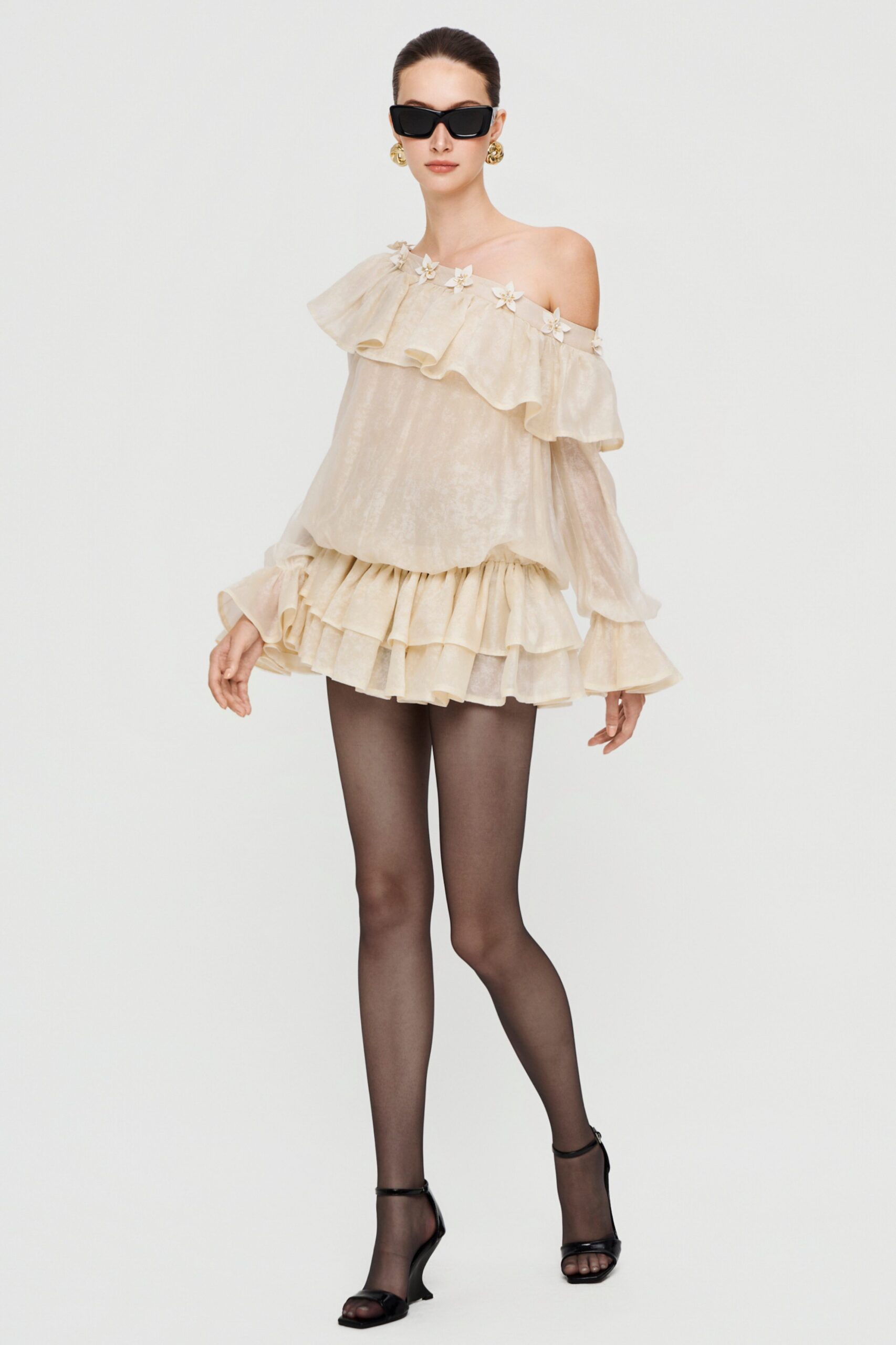 Lavallière Organza Dress