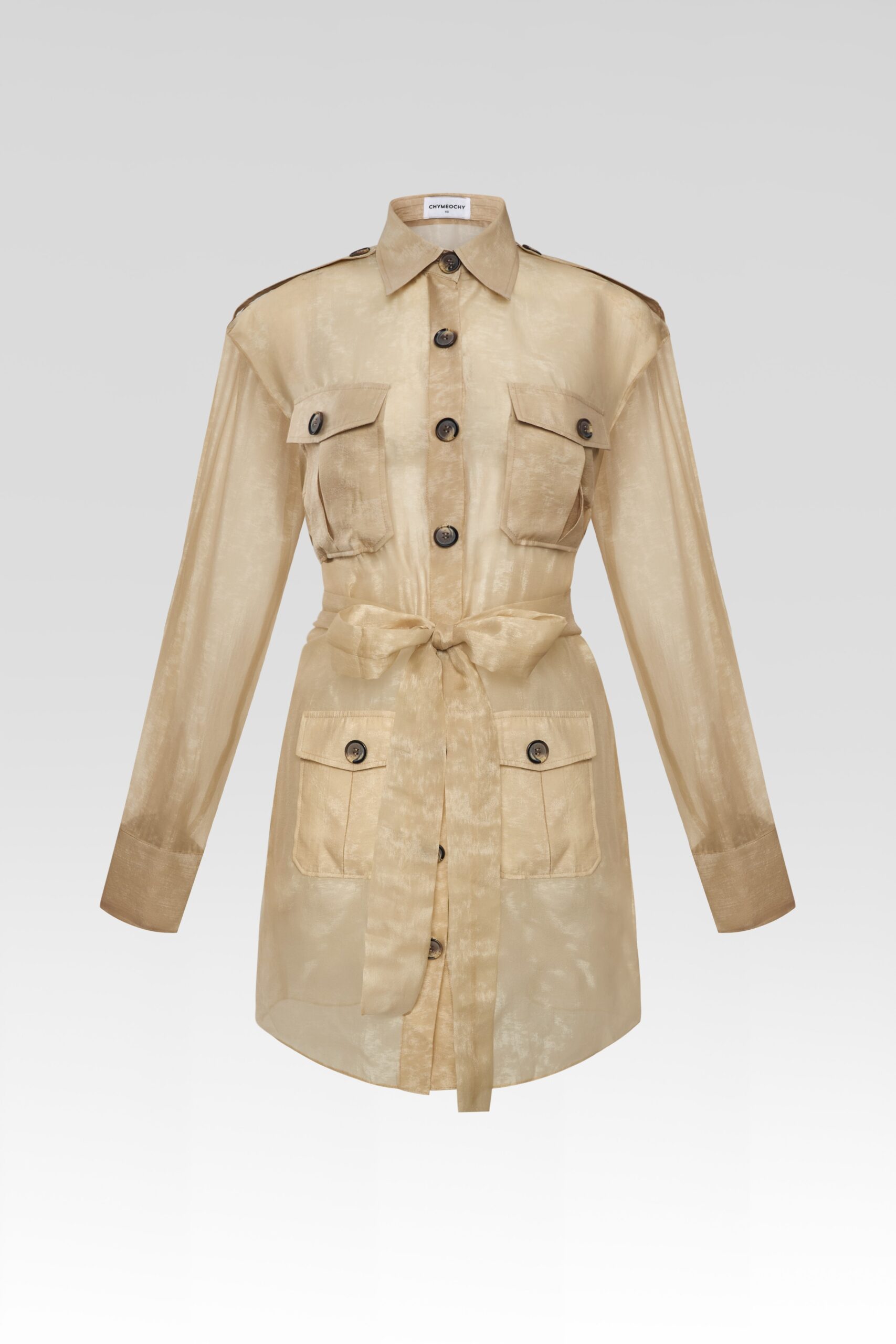 Nomade Organza Shirt Dress