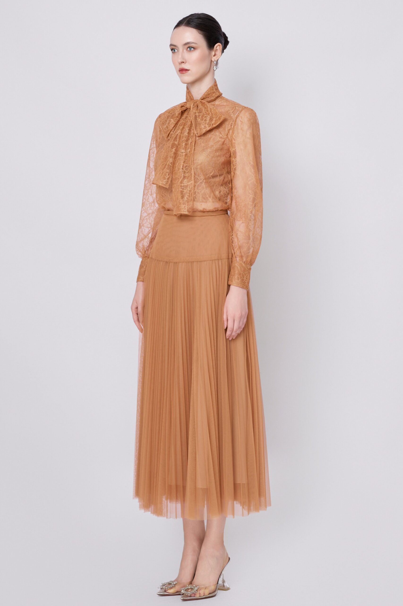 Terra Bloom Lace Blouse