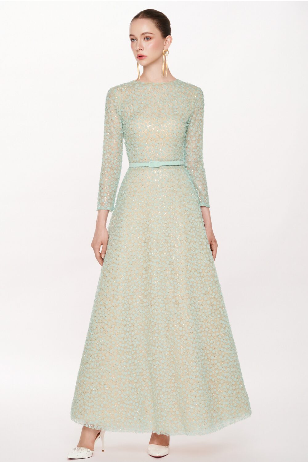 The Sapphire Empress Gown