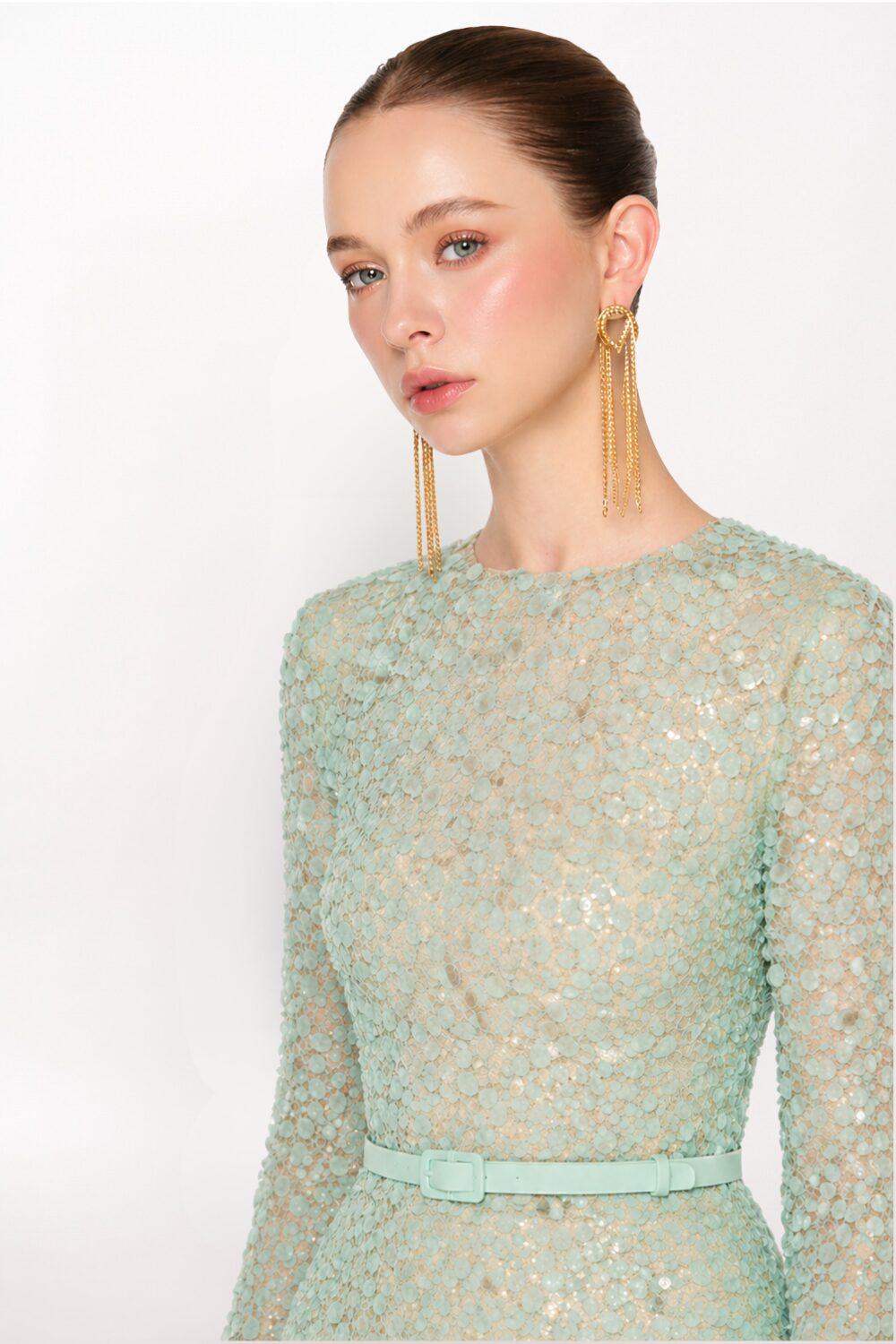 The Sapphire Empress Gown