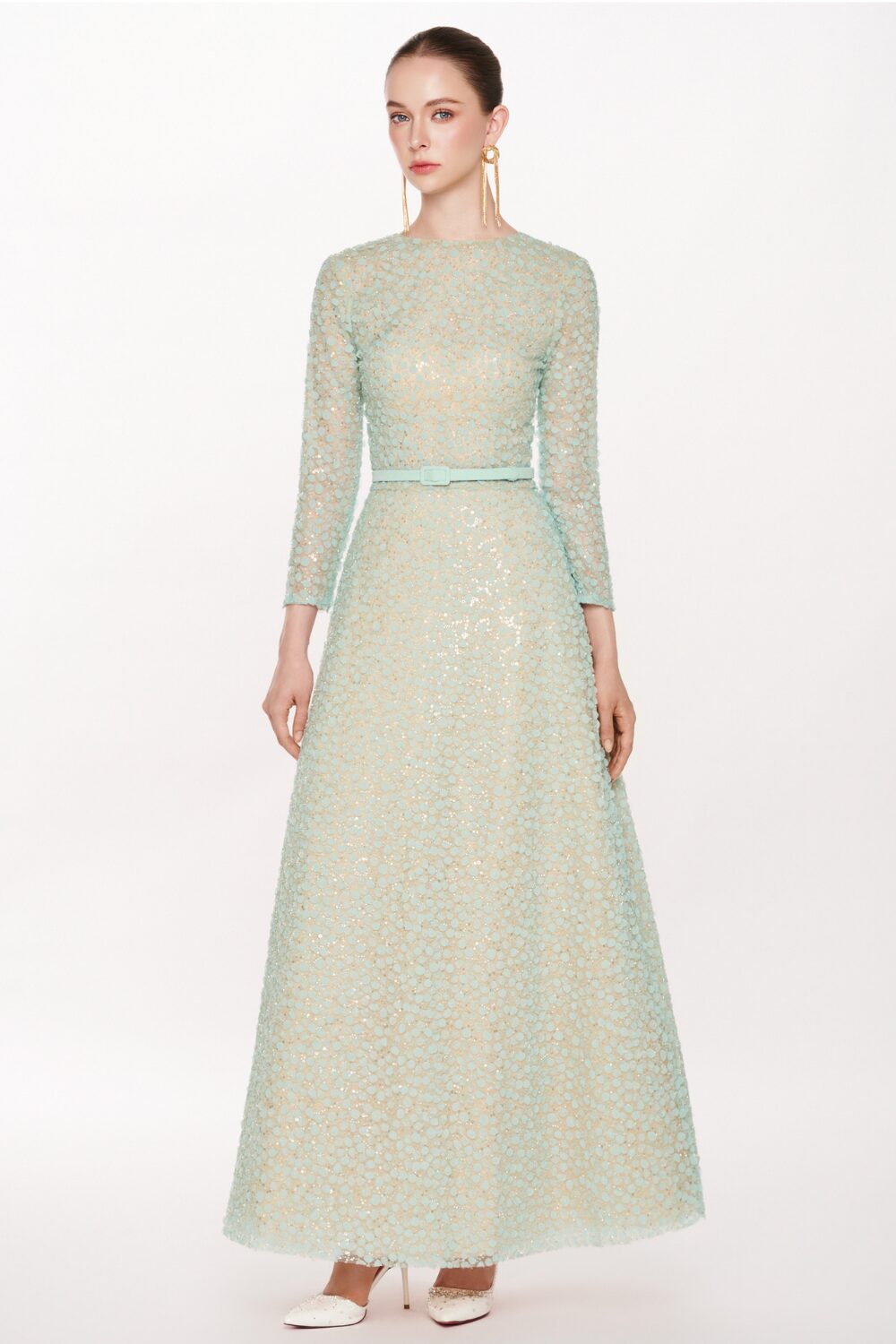 The Sapphire Empress Gown