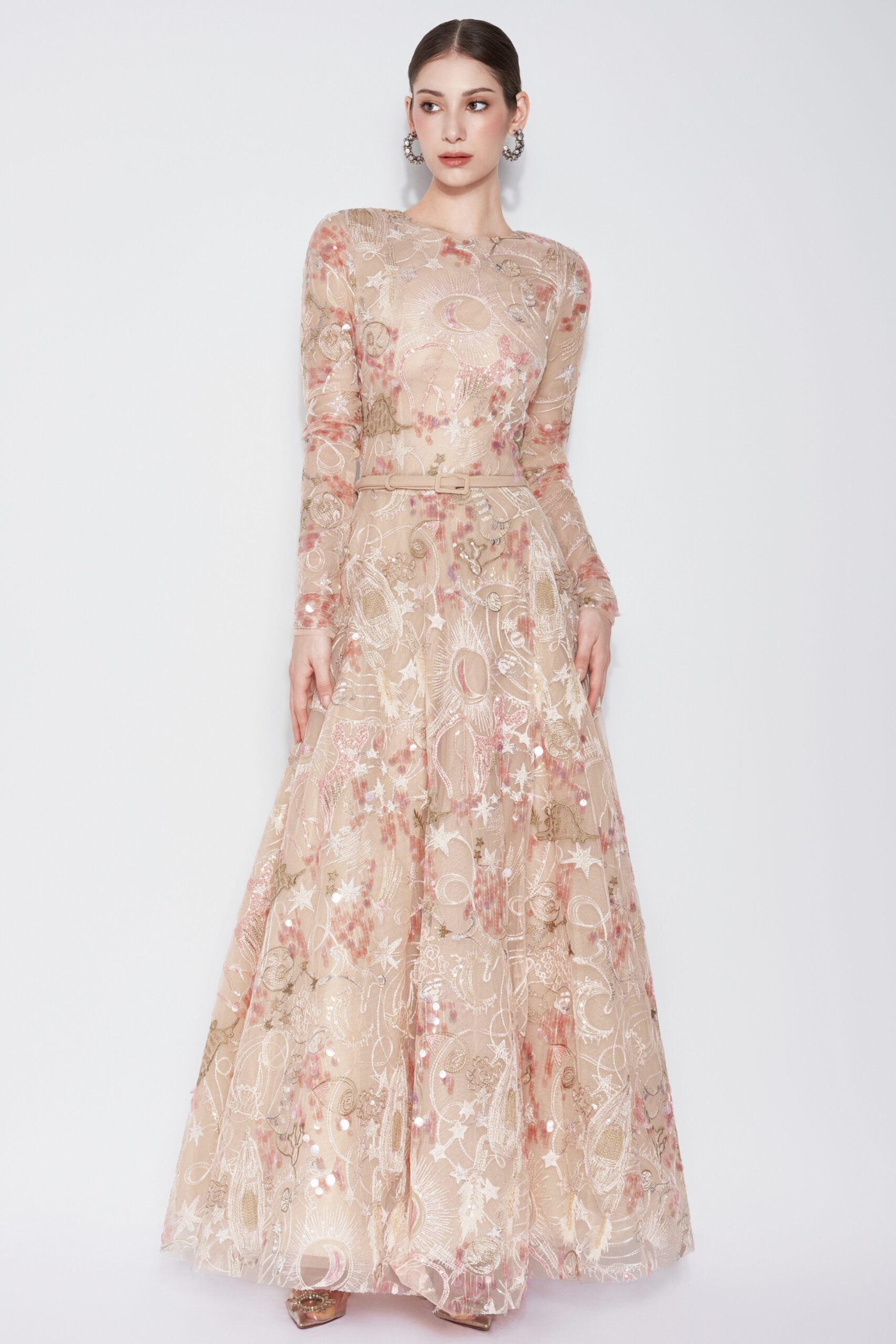 Tidal Whisper Midi Dress