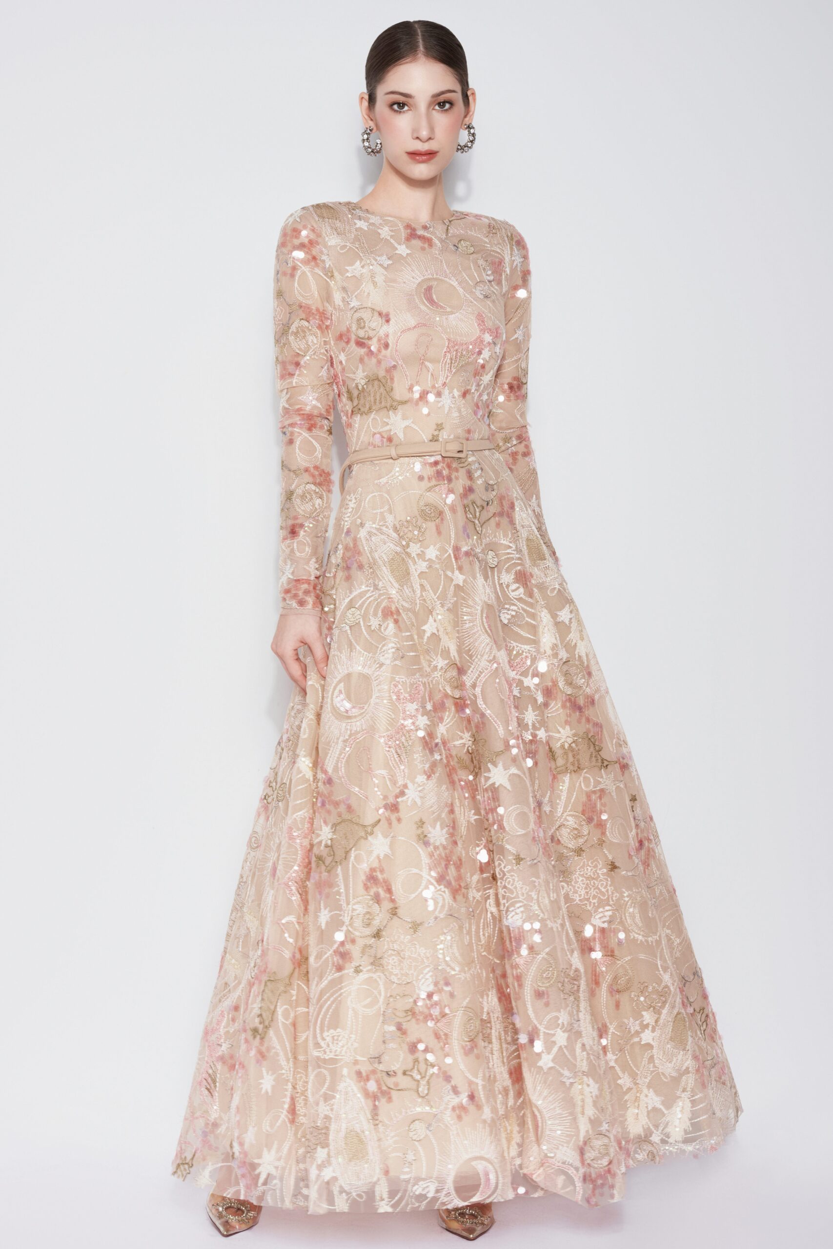 Tidal Whisper Midi Dress