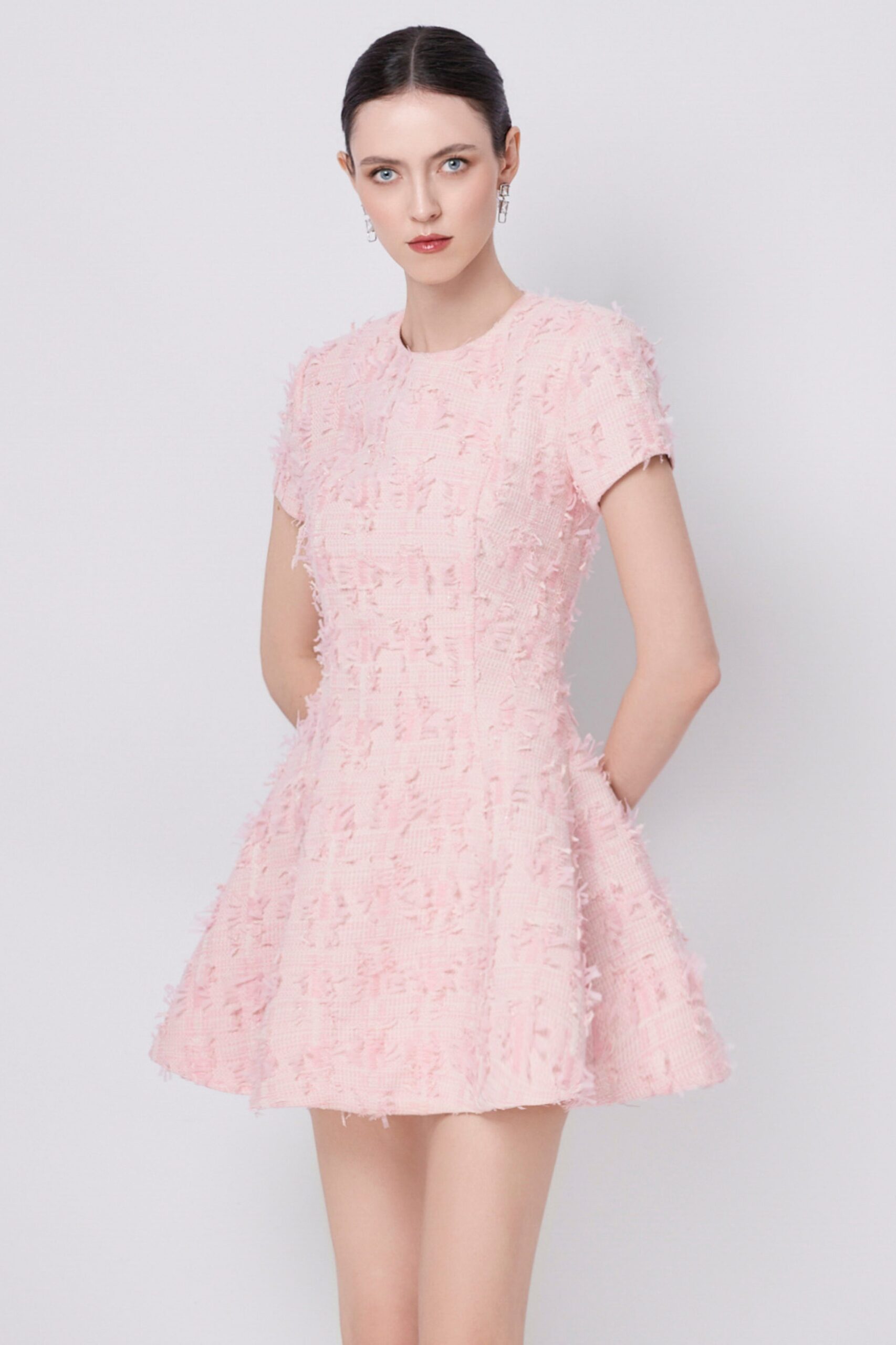 Tweed Azure Dress
