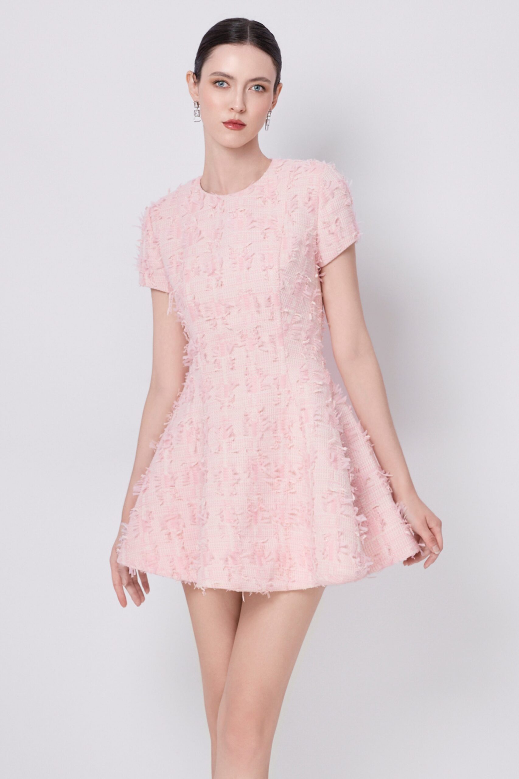 Tweed Azure Dress