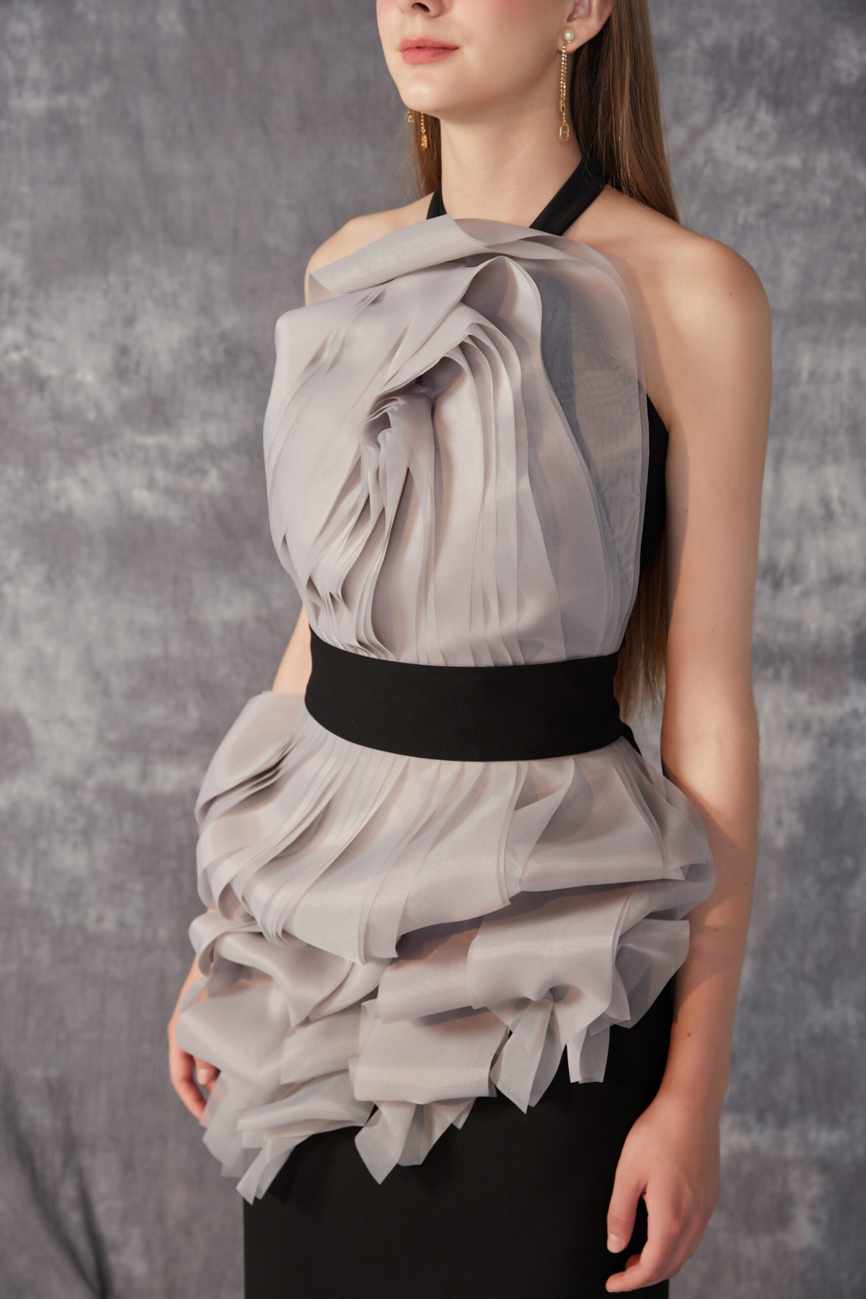Wisteria Falling Mini Dress