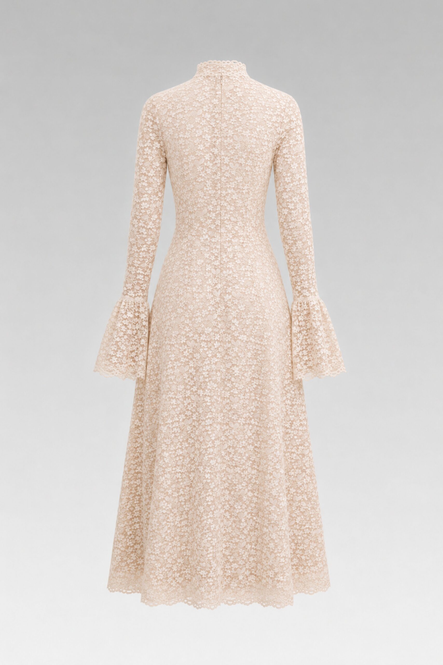 Ivory Whisper Lace Dress