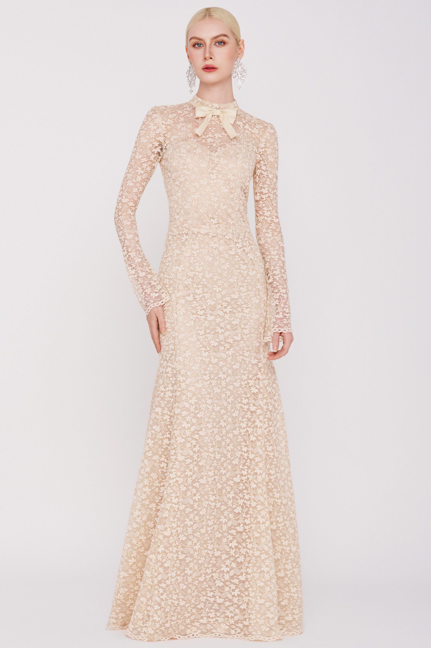 Romantic Lace Maxi Dress